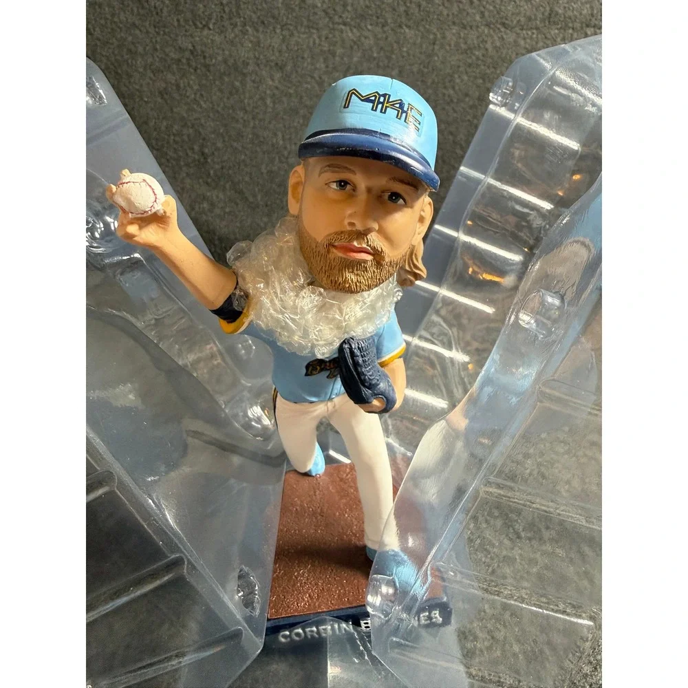 Milwaukee Brewers Corbin Burnes Bobblehead Brew Crew SSH Exclusive MLB Pitcher